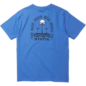 2022 Mystic T-shirt Da Uomo Ignite - 35105220332 - Blue Sky